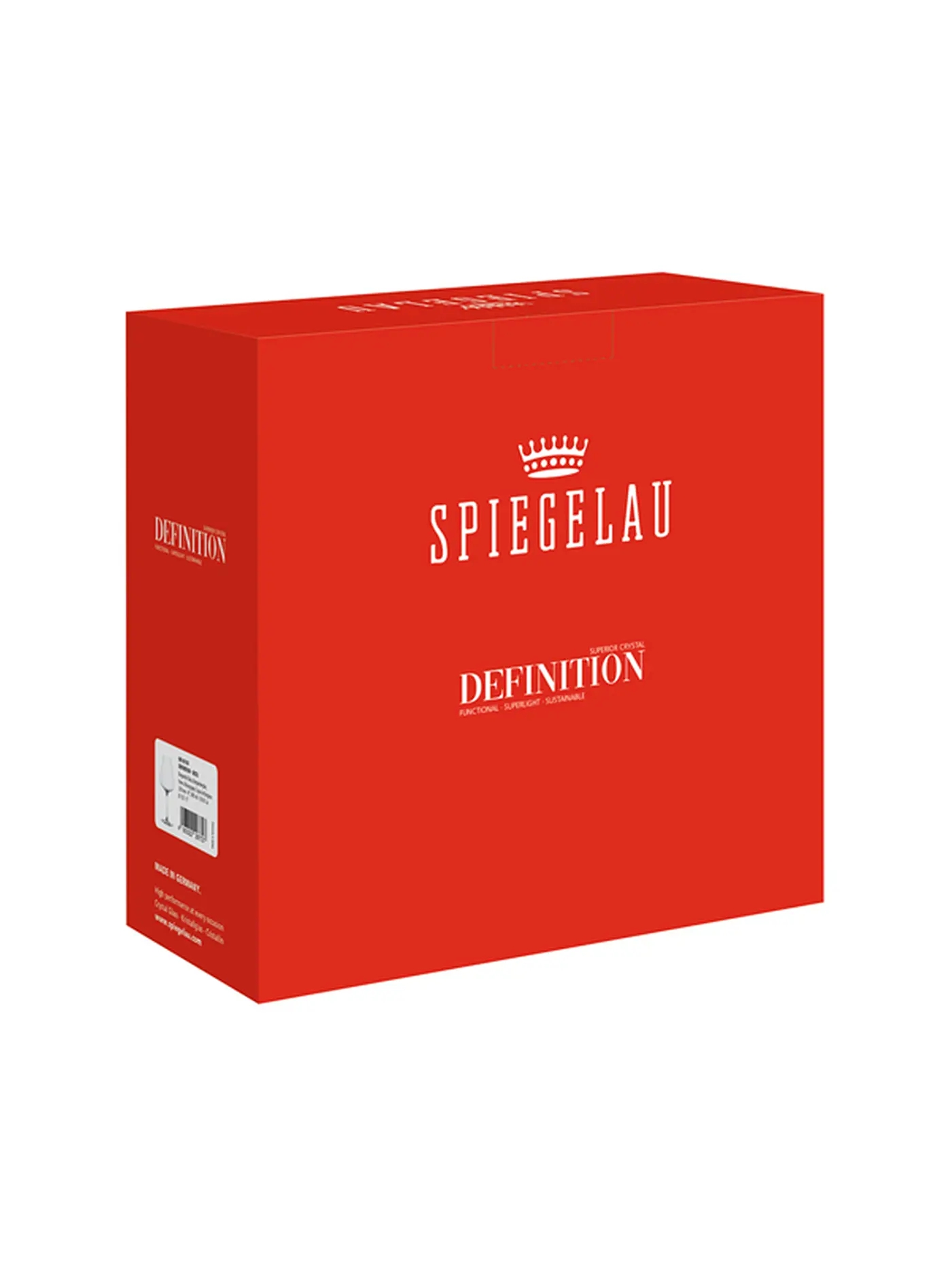 SPIEGELAU | Rotweinglas/Bordeauxglas 2er Set DEFINITION 750ml | 